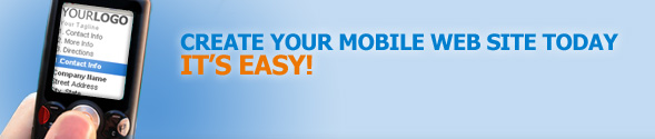 Free .mobi Web Page Builder with each .mobi domain name